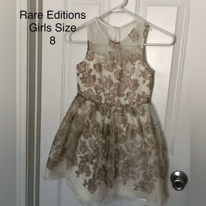 Rare Editions brand, girls formal/holiday dress.